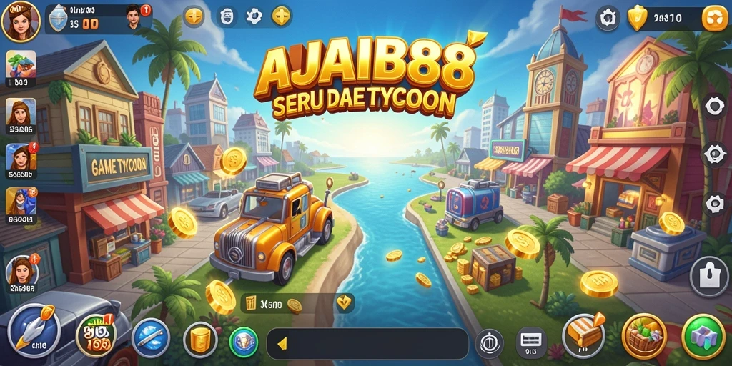 Tampilan screenshot AJAIB88 yang menampilkan aktivitas bisnis yang seru.