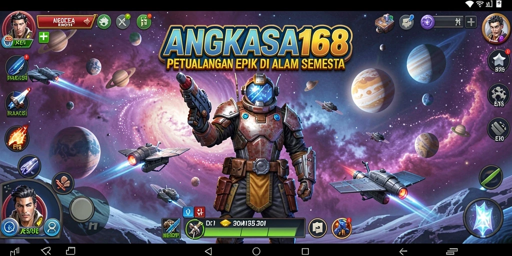Tampilan gameplay ANGKASA168 yang dinamis dan menawan.