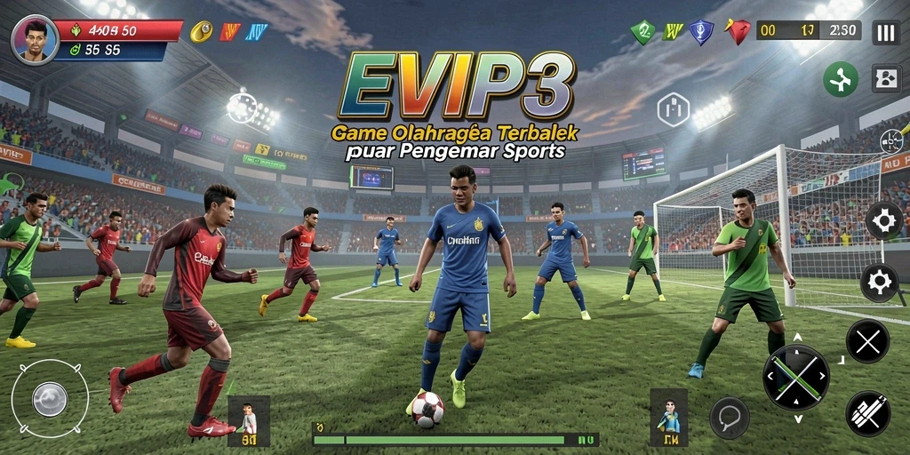 Tampilan gameplay <strong>EVIP3</strong> yang menegangkan dan interaksi antar pemain.