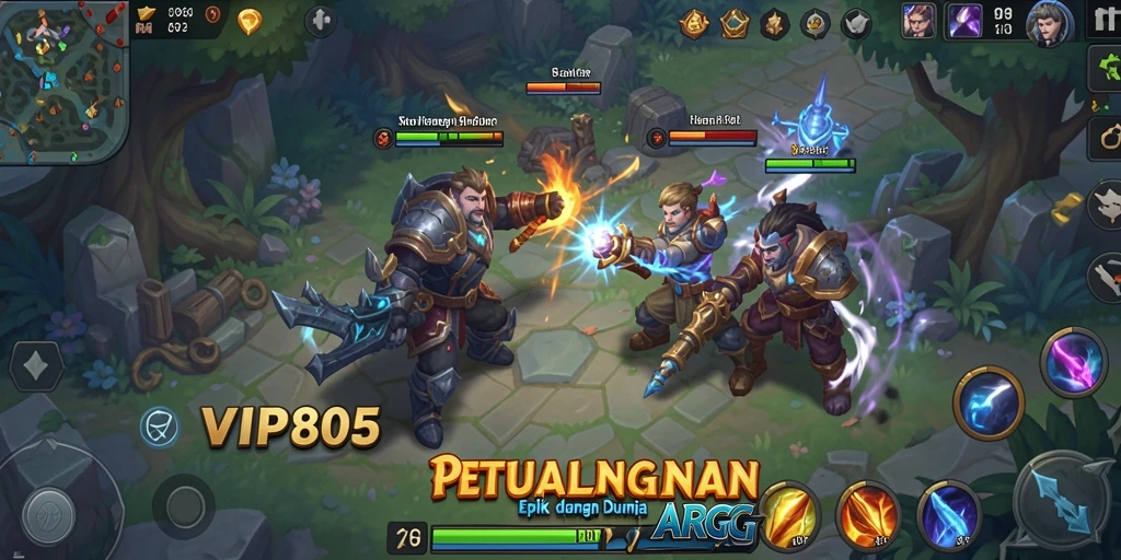 Menampilkan aksi seru dan strategi di dunia ARPG.